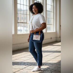 TRUE RELIGION JEANS MINI TOTE BAG